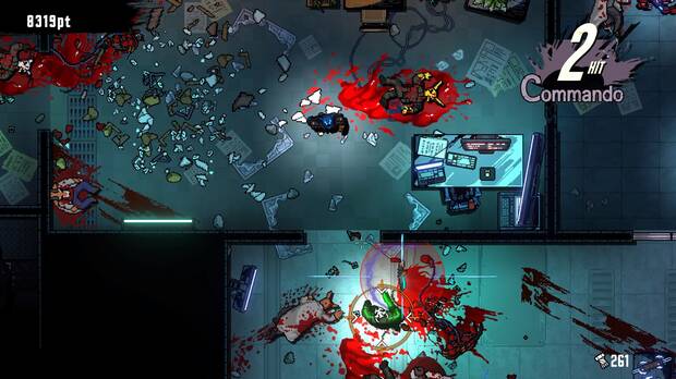 El 'pixel-art' es bastante detallado, pero a veces juega en su contra y complica localizar rápidamente a los enemigos.