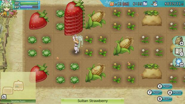 Pues aquí, cuidando del huerto… ¿Queréis unas fresas de la huerta?