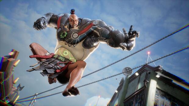Los protagonistas de ‘Bleeding Edge’ son unas especies de cyborgs, pero sus diseños nos han encantado.