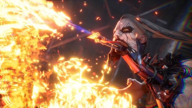 Un cyborg blackmetalero que escupe fuego es algo que no puede faltar en tu juego.