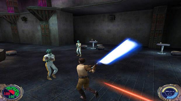 No es un buen juego de 'Star Wars' si no tenemos a un grupo de mercenarios rodianos con el aspecto y diseño clásico de Greedo.