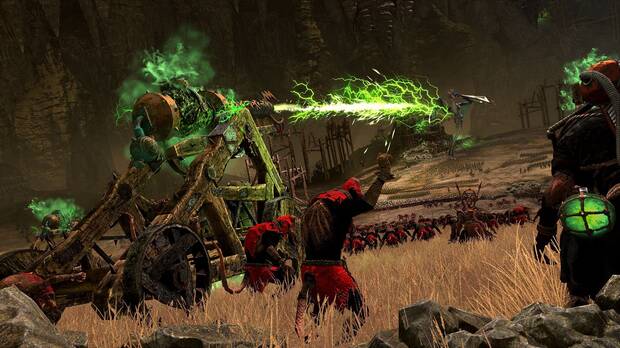El cañón de disformidad es una de las armas skaven más representativa.