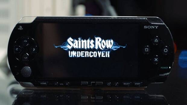 PSP mostrando el logo de este título cancelado.