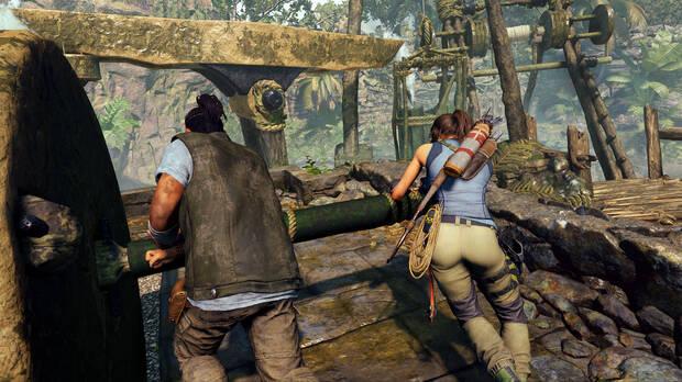 Se nota el esfuerzo de crear una narrativa más elaborada, con situaciones en las que Lara estará acompañada y se producen diálogos mientras jugamos, al estilo de la saga 'Uncharted'.