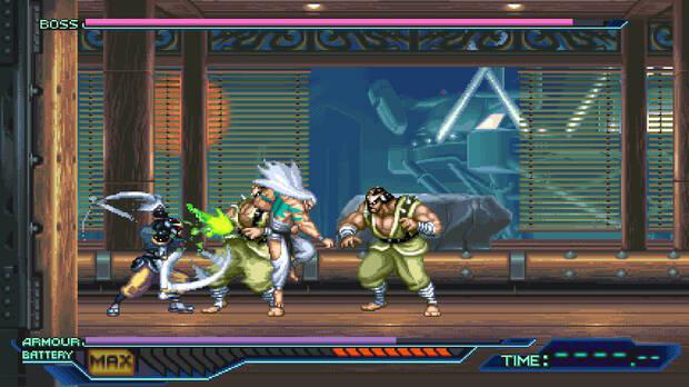 Al final de cada uno de los niveles nos estar esperando el jefe de turno, una caracterstica clsica integrada en todo 'beatem up' que se precie.