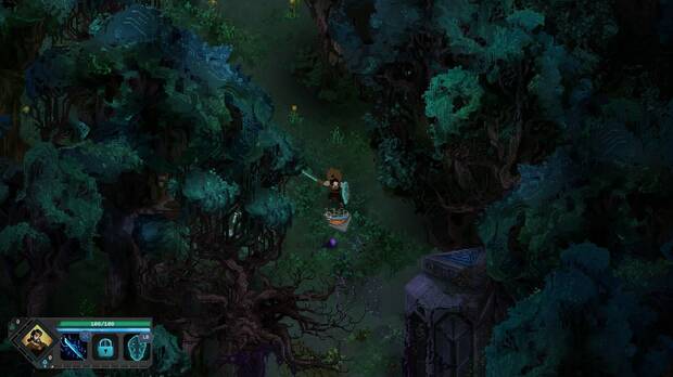 Algunas mazmorras pueden pecar de repetitivas y diseño genérico, pero el detalle del 'pixel-art' en ocasiones es impactante.