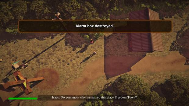 No es muy variado en cuanto a localizaciones -es una aldea en la jungla-, pero no deja de ser un lanzamiento indie.