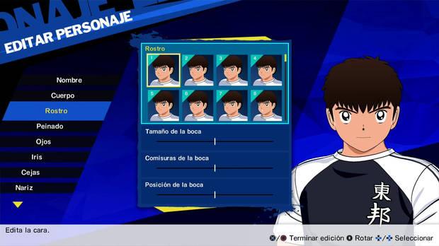 El editor de personajes es muy completo y puede ampliarse con más opciones comprando más elementos de personalización con los puntos que ganemos jugando.