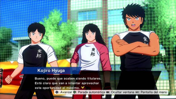 La mayoría de diálogos se muestran con escenas un tanto estáticas, aunque también hay algunos vídeos de anime hechos en exclusiva para el juego.