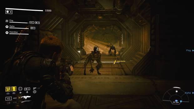 En apenas unos segundos, sin casi entender la situación, estaremos abatiendo xenomorfos en la refinería de Katanga.