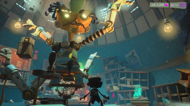 Como demuestra el apartado gráfico 'Psychonauts 2', más vale maña que fuerza.