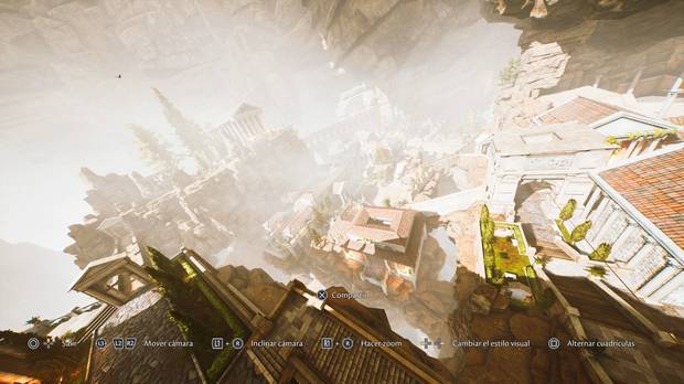 'The Forgotten City' dispone de modo foto que permite parar el juego en cualquier momento y tomar una impresionante instantánea.