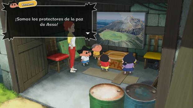 Los habitantes de Asso recuerdan a otros personajes de Shin chan. ¿Por qué será?