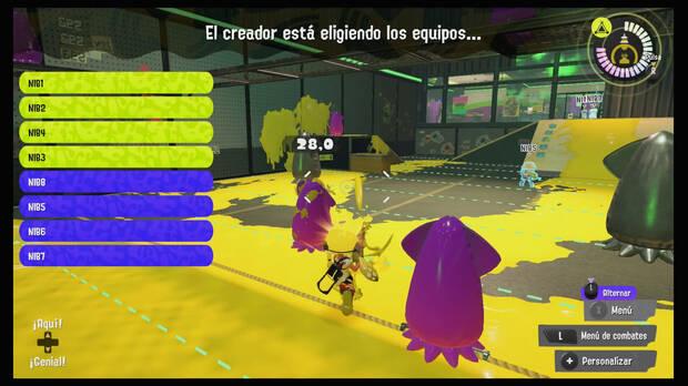 En el ‘lobby’ podemos probar armas, personalizar nuestro equipamiento, invitar a amigos, ver sus fantasmas para unirnos a sus partidas y otras acciones.