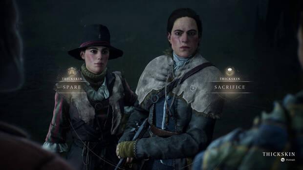 La demo nos hace tomar una decisin muy impactante, aunque presentada de manera algo apresurada.