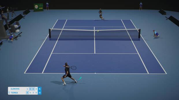 El modo protagonizado por Djokovic no es nada rompedor, pero sí bastante entretenido.