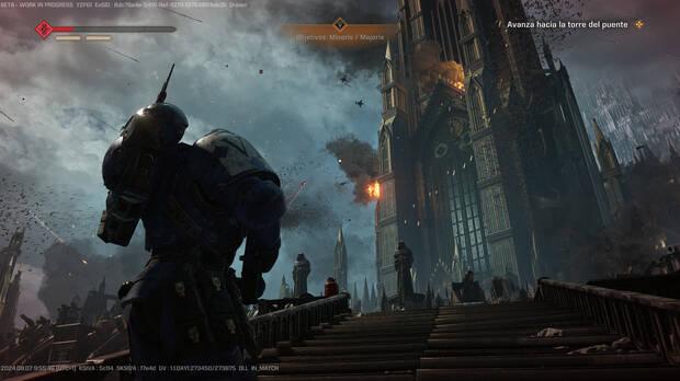 La selección de escenarios y el arte encandilan en lo visual además de mostrar un gran respeto por la licencia Warhammer 40K.