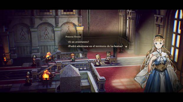 La demo apenas deja ver nada de la historia del juego.