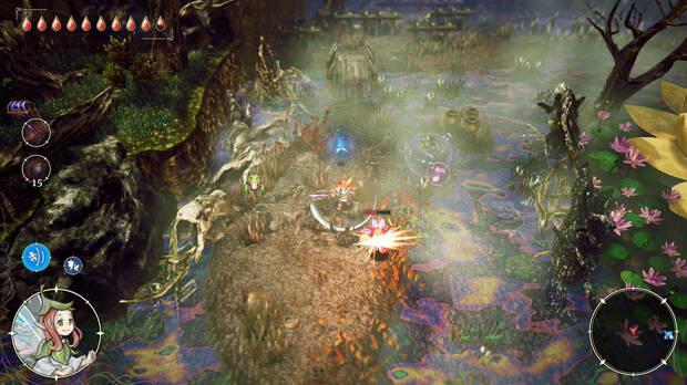 Para lo pequeño que es el mapa de la demo, nos ha sorprendido la variedad de entornos que hemos recorrido.