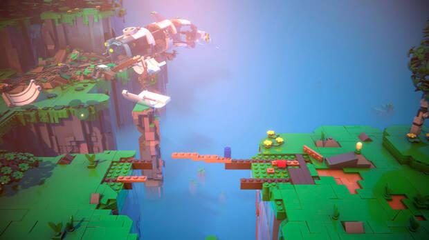 No hay brecha insalvable siempre que tengas un buen puado de bloques sueltos por la zona.