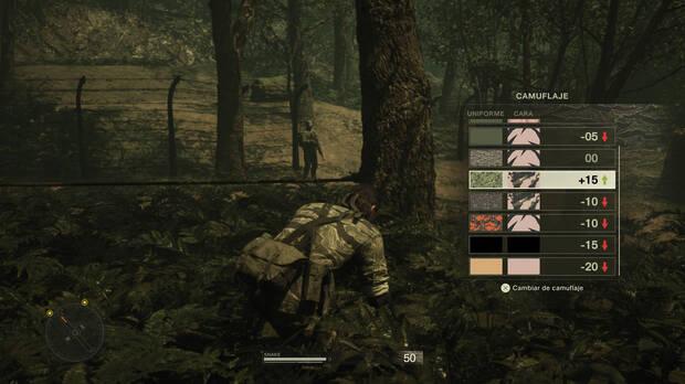 Cambiar de camuflaje as de fcil es un gustazo.