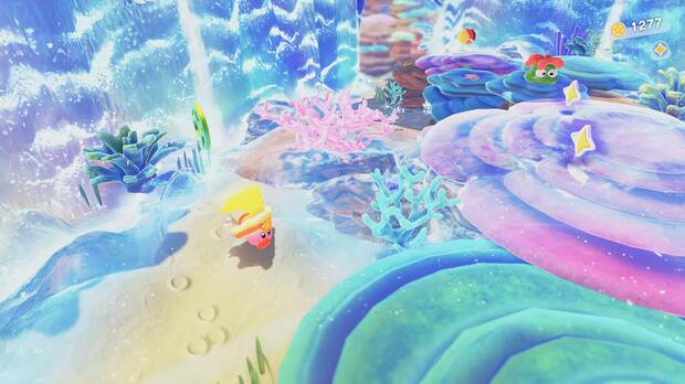 Los nuevos niveles siguen siendo de lo ms bonitos, ahora con el mayor detalle y fluidez que permite Nintendo Switch 2.