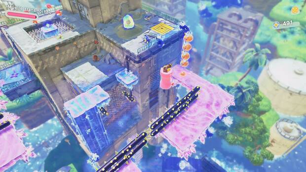 Los niveles originales se modifican casi completamente, en algunos casos con unas secciones de mayor verticalidad.