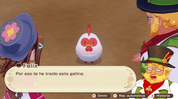 Adem�s de cultivar el huerto, tenemos que cuidar de los animalitos de nuestra granja.