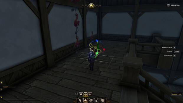 Las opciones de rotar, cambiar de tamao y desactivar las colisiones desatarn la imaginacin de muchos.