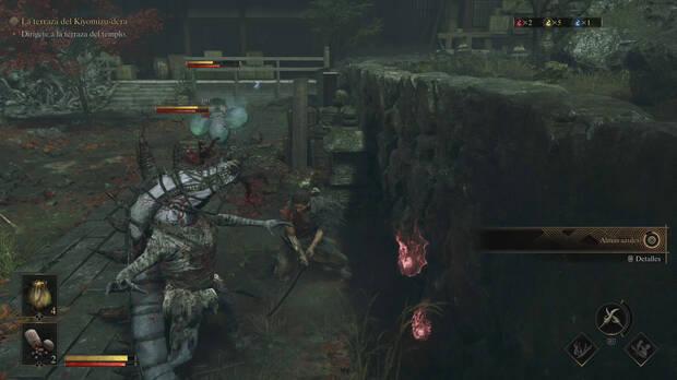 Al combatir, la cmara se coloca en los ngulos apropiados para seguir perfectamente la accin.