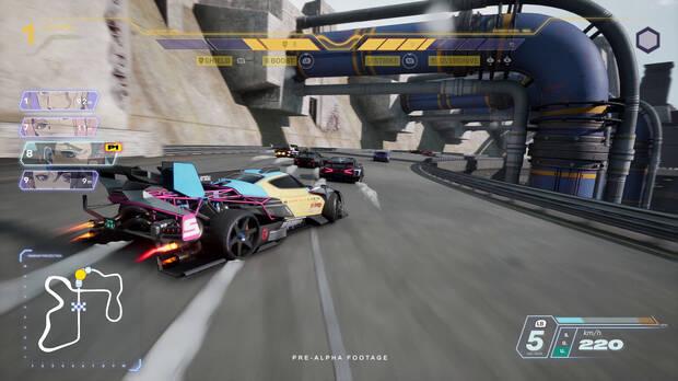 No tendr grficos 'cel shading' pero el diseo de los vehculos, la arquitectura y la msica son puro 'anime'.