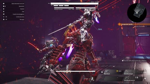 Casi desde el principio comprobaremos que algunos enemigos pueden ser muy grandes y poderosos.