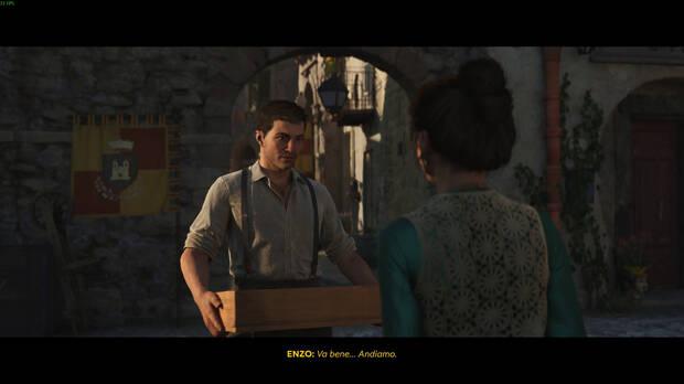 El trabajo de Hangar 13 doblando el juego al castellano y al siciliano (en lugar del italiano estndar) es digno de mencin.