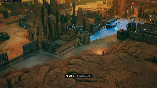 Puntos de acci�n, coberturas, guardias... la base jugable es puro XCOM pero...