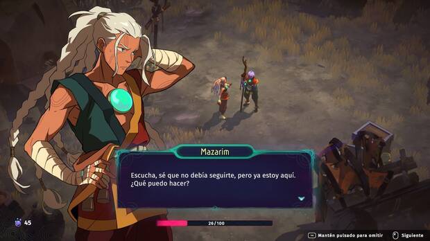 Mazarim, protector del Ciclo de los Recuerdos, conoce a Luciame, quien necesita su ayuda.