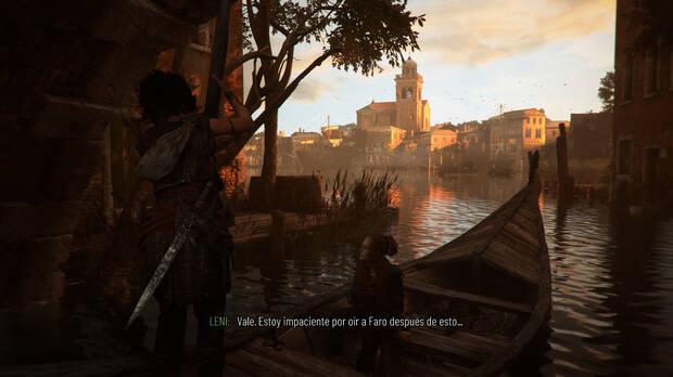 Aunque comenzamos en la base de la banda y después vamos a Venecia, el resto de la aventura transcurre en la Isla del Minotauro.