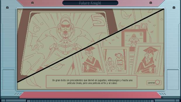 Twomore es el personaje que aporta agilidad y cierto reto al plataformeo y los combates.