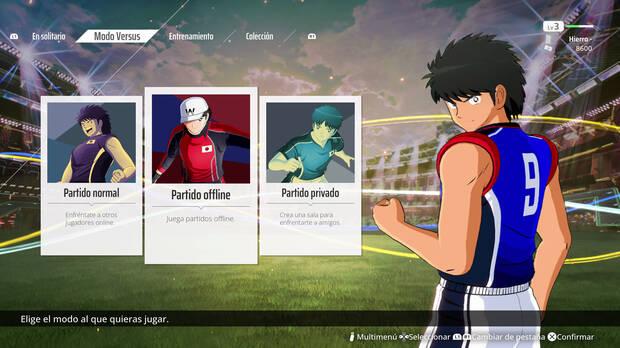 Tenemos modo historia, partidos locales y online, pero se echa de menos alguna modalidad adicional.