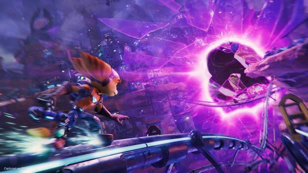 No encontraréis en plataforma alguna un juego que sea más de nueva generación que 'Ratchet & Clank: Una Dimensión Aparte'.