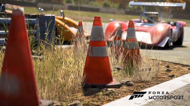 Los desperfectos del circuito y la suciedad progresiva afectan al volante.