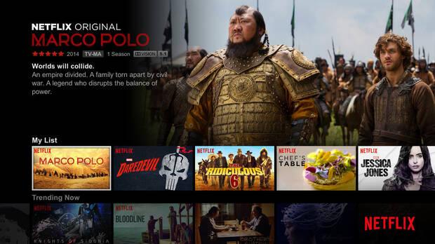 Netflix ofrece soporte para Dolby Vision y HDR10, además de contenido 4K, en su portal de streaming.