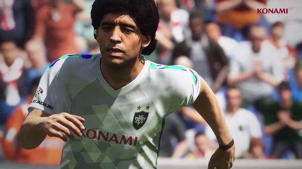 Maradona vuelve a PES 2018 después de algunos problemas legales con Konami.