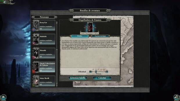 Las batallas de aventura son una de las alternativas que tenemos a la campaña principal en solitario o a las batallas multijugador.
