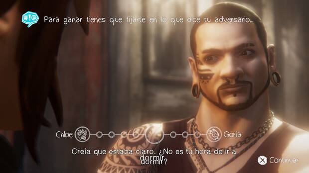 Estos discusiones verbales son una de las nuevas mecánicas del juego.
