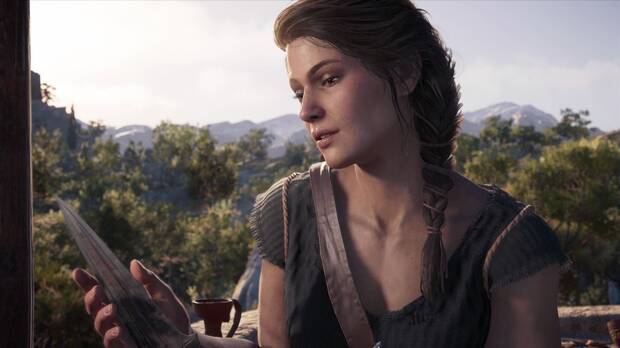 Es complicado resistirse a los encantos de Kassandra y no elegirla como personaje para jugar la aventura.