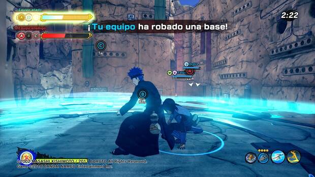 Combate de bases es uno de los modos más divertidos del juego, aunque está muy lejos de ser original.