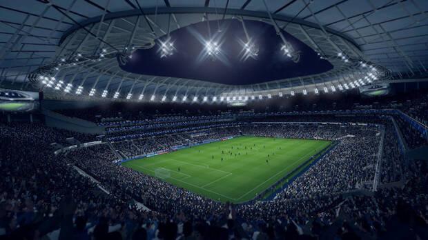 Los estadios en 'FIFA 19' tienen un acabado muy realista.