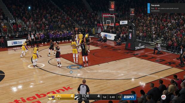 Los jugadores ms importantes tienen animaciones personalizadas.