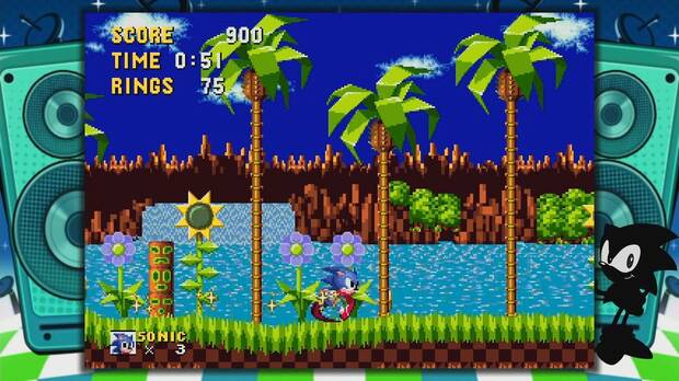 Os recomendamos que estrenéis la consola jugando al primer 'Sonic', es como volver a casa después de un largo viaje.