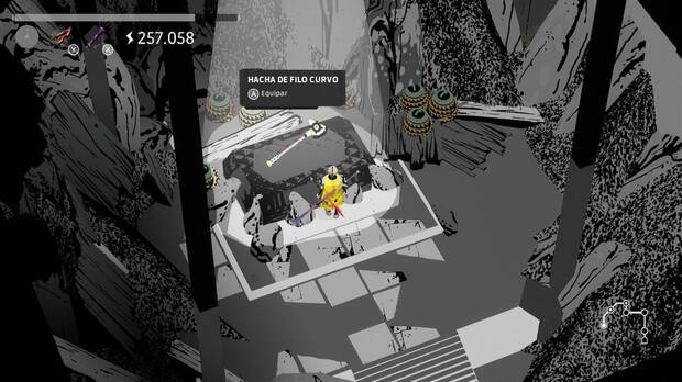 El interior del templo donde transcurre gran parte de la trama esconde diversos secretos que es muy conveniente encontrar.